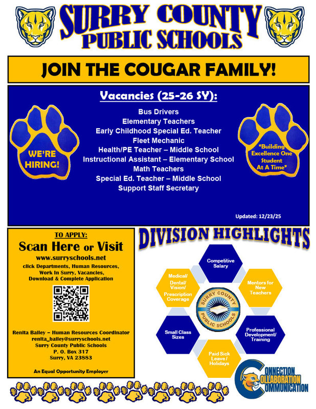 Join the Cougar Family! 