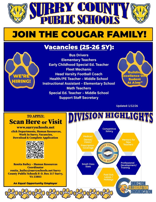 Join the Cougar Family! 