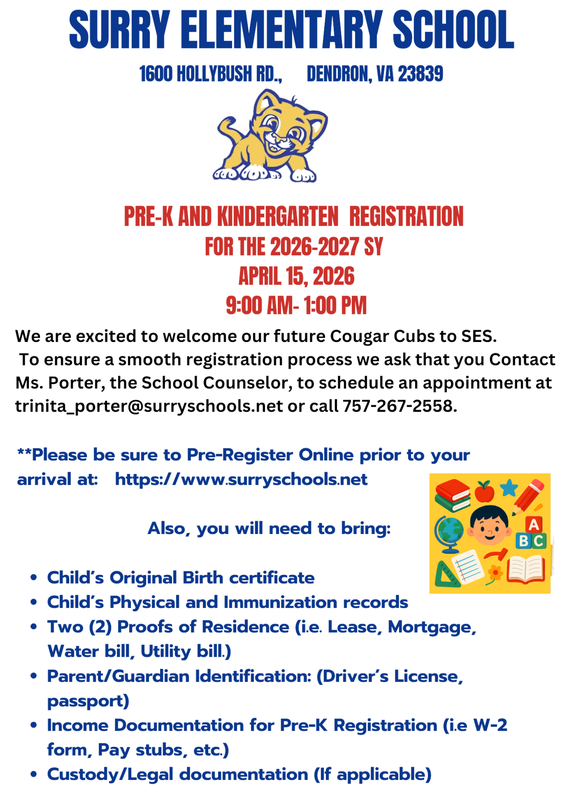 Pre-Kindergarten Registration 