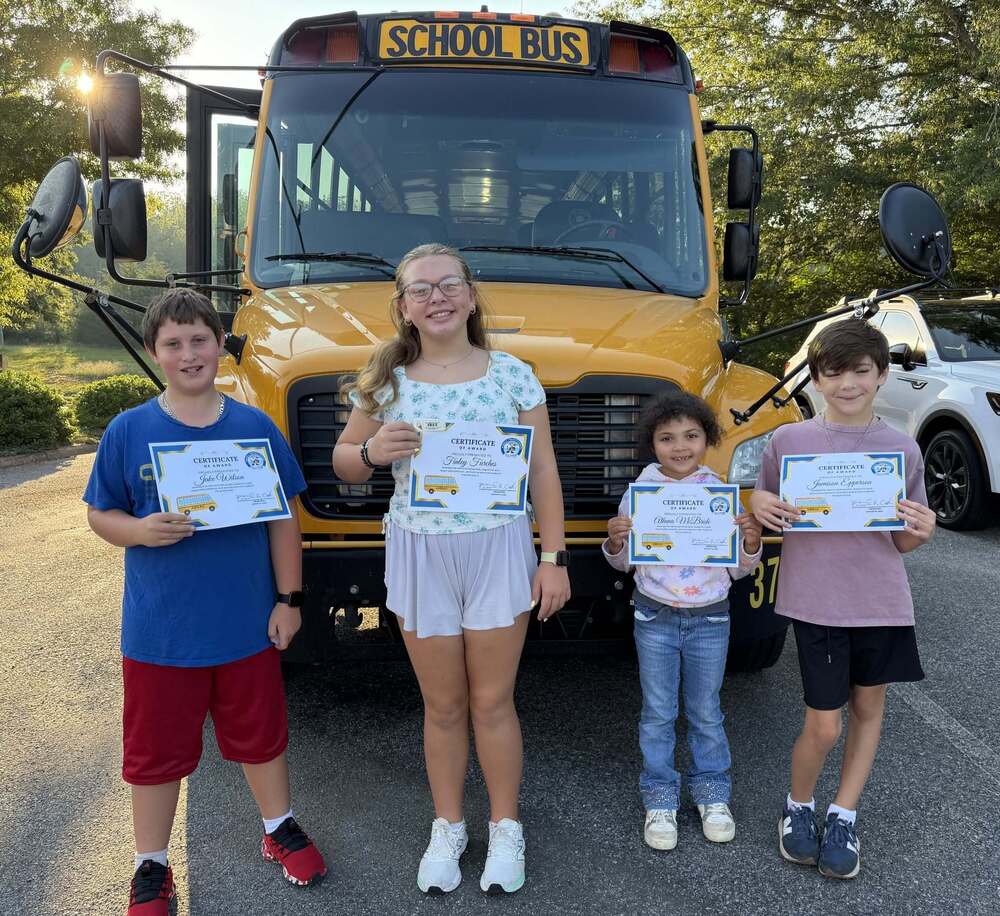 August Bus Riders of the Month