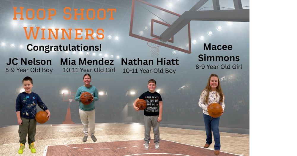 Elk Hoop Shoot Winners