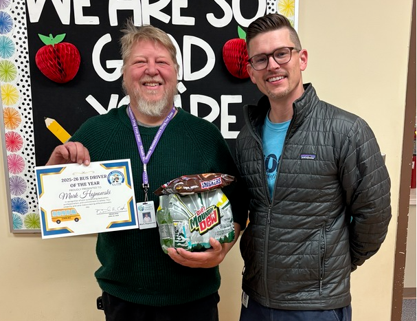 2025-2026 Bus Driver of the Year!