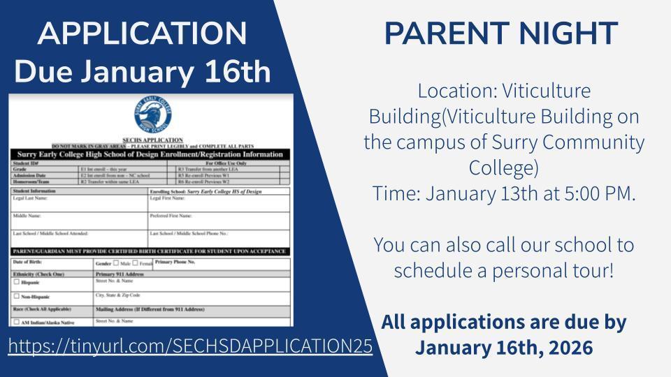 Parent Night Information