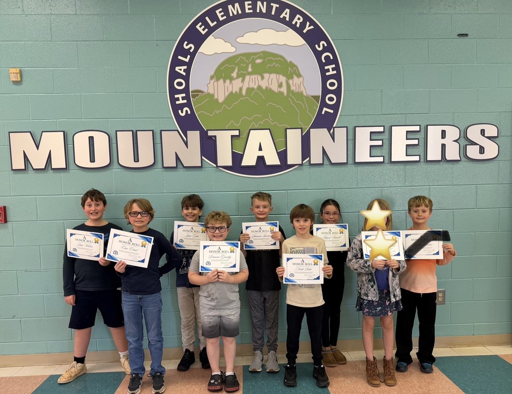 2nd Quarter 3rd grade A and A/B Honor Roll