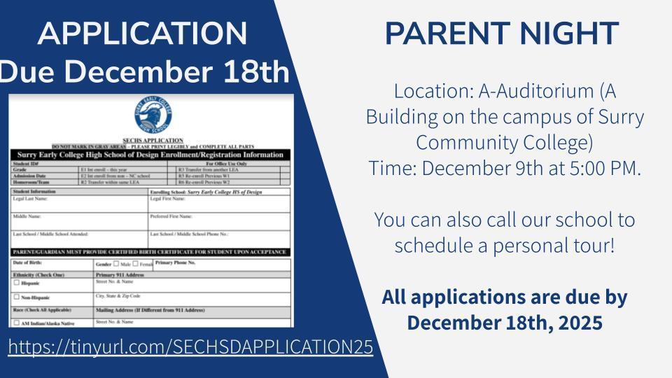 Parent Night Information