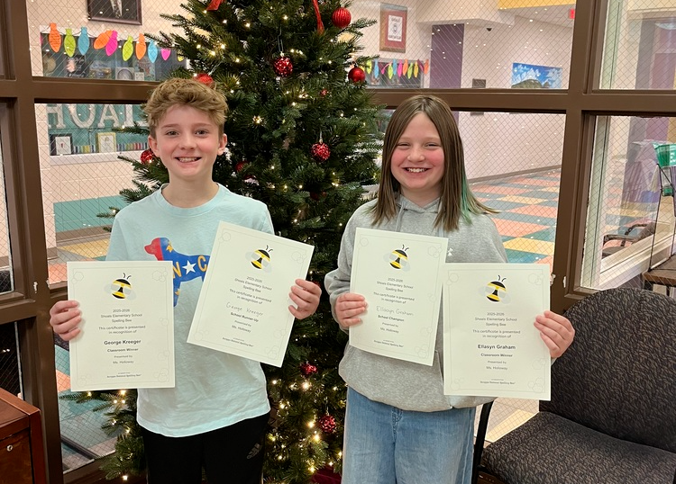 School Spelling Bee Winners