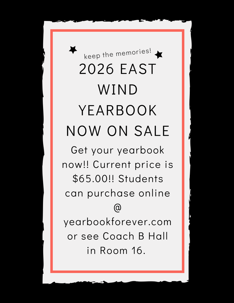 Yearbooks now on sale!!