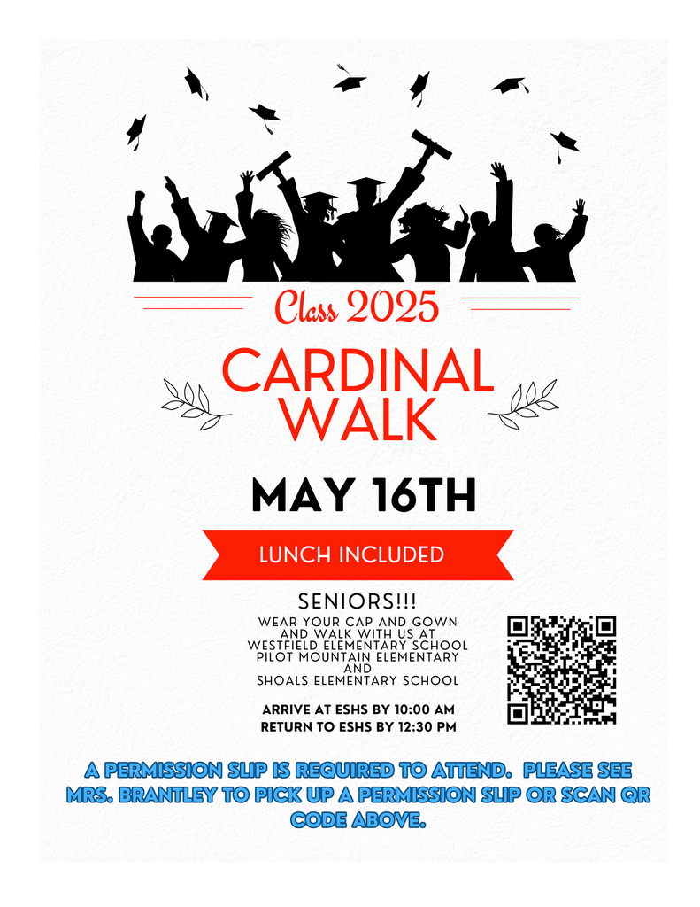 Class of 2025 Cardinal Walk!!