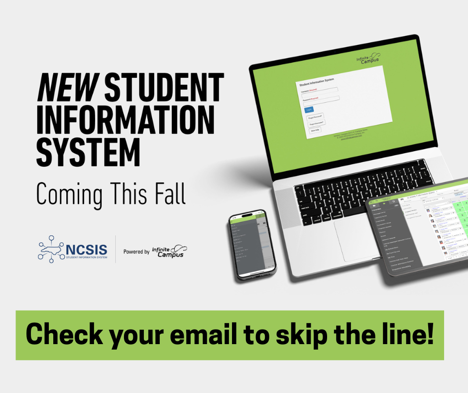 Check your email to skip the line!
