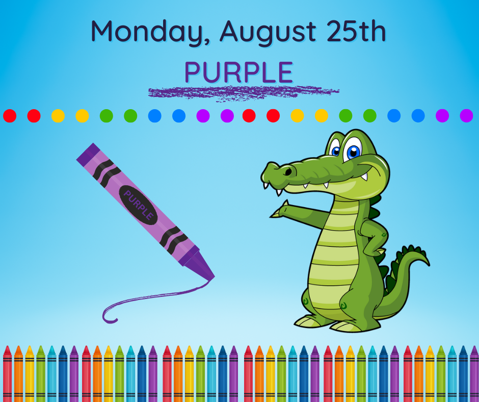 Wear Purple on Monday