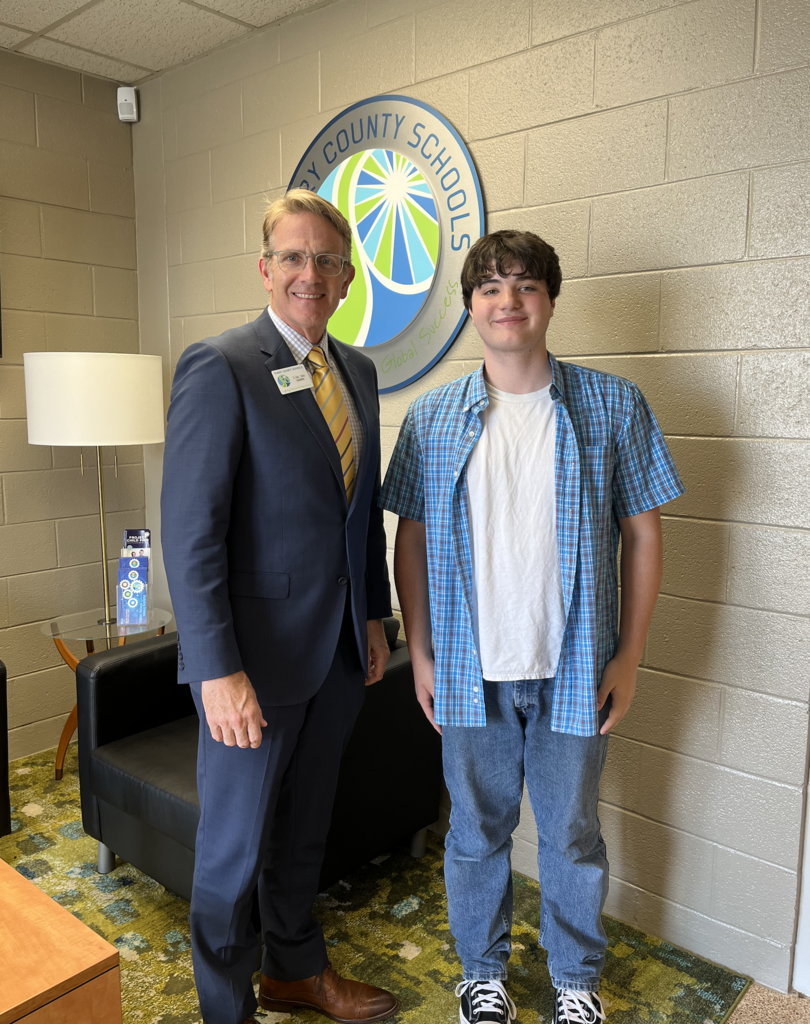 Photo of Dr. Reeves and Jaxon Lakey