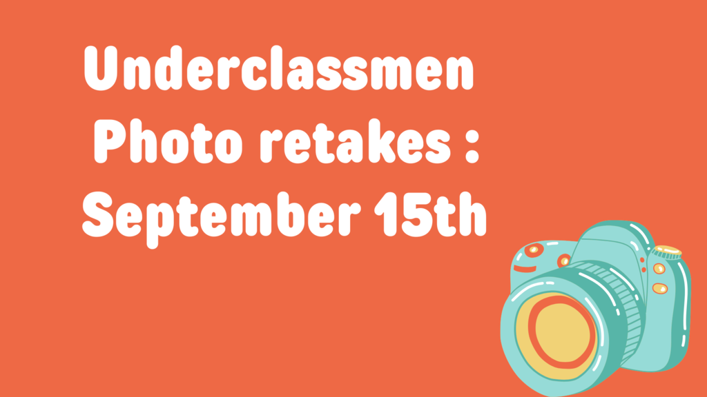 Underclassmen Photo Retakes