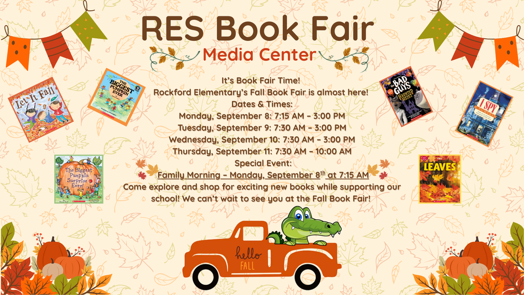 Book Fair Schedule