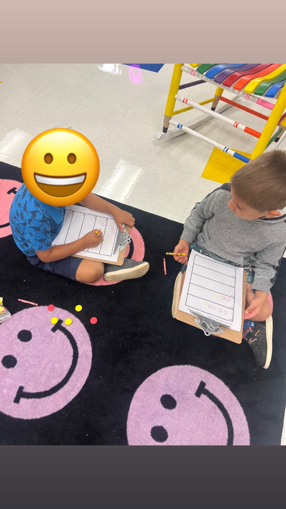 students working on math
