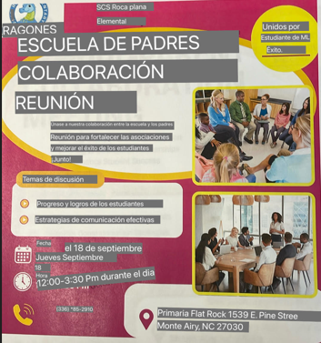 Escuela de padres colaboracion reunion Septiembre 18