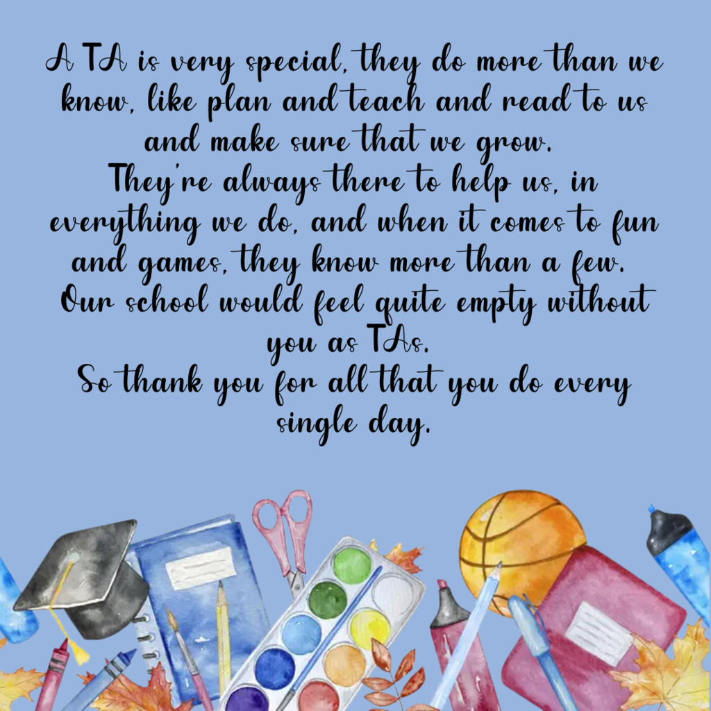 Teacher Assistant Day