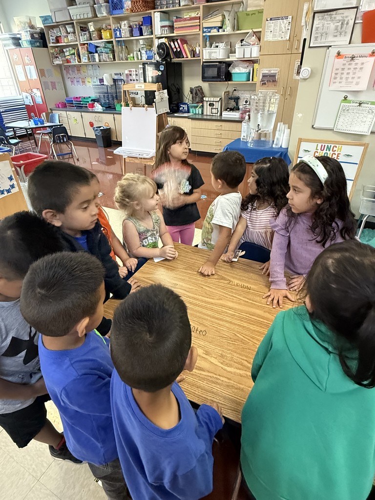 Pre K Science experiment