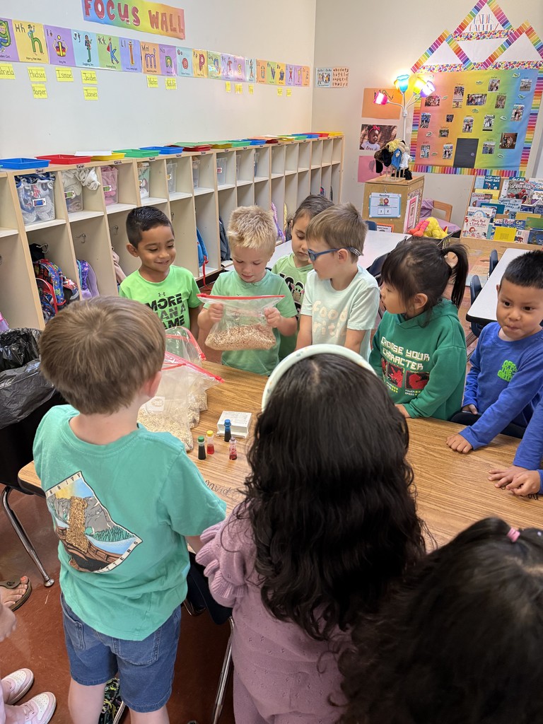Pre K Science experiment