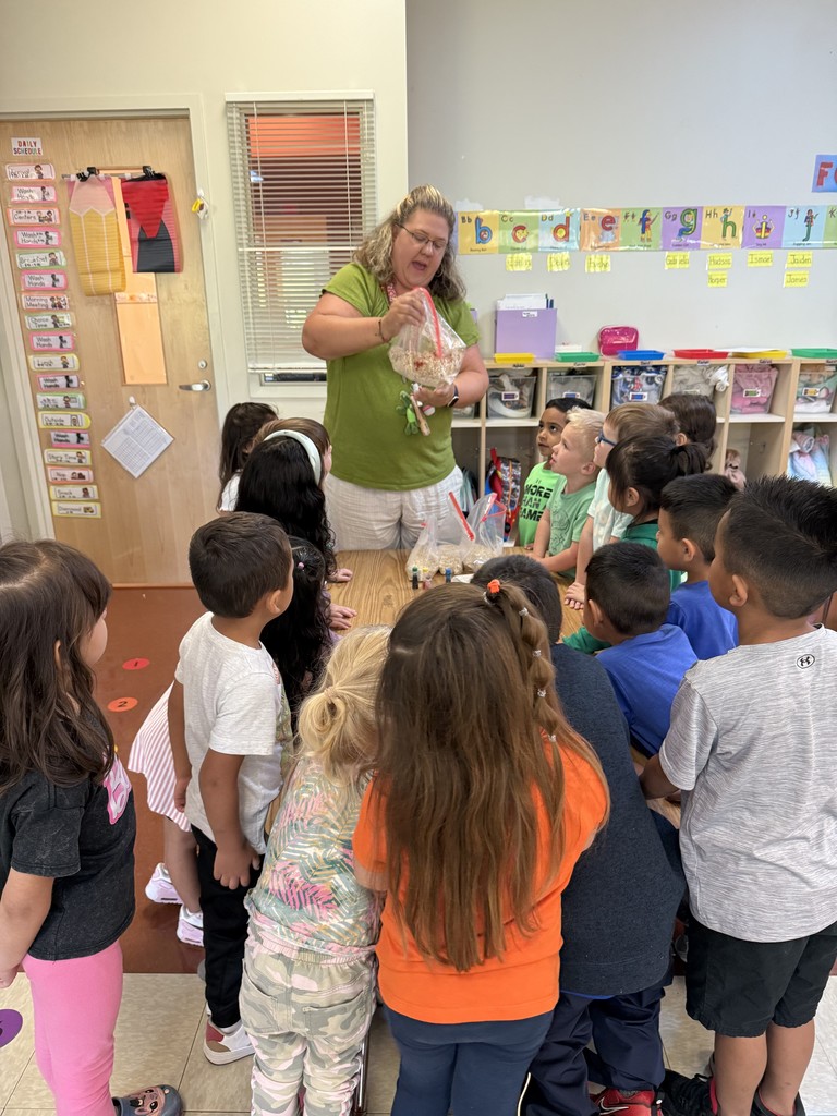 Pre K Science experiment