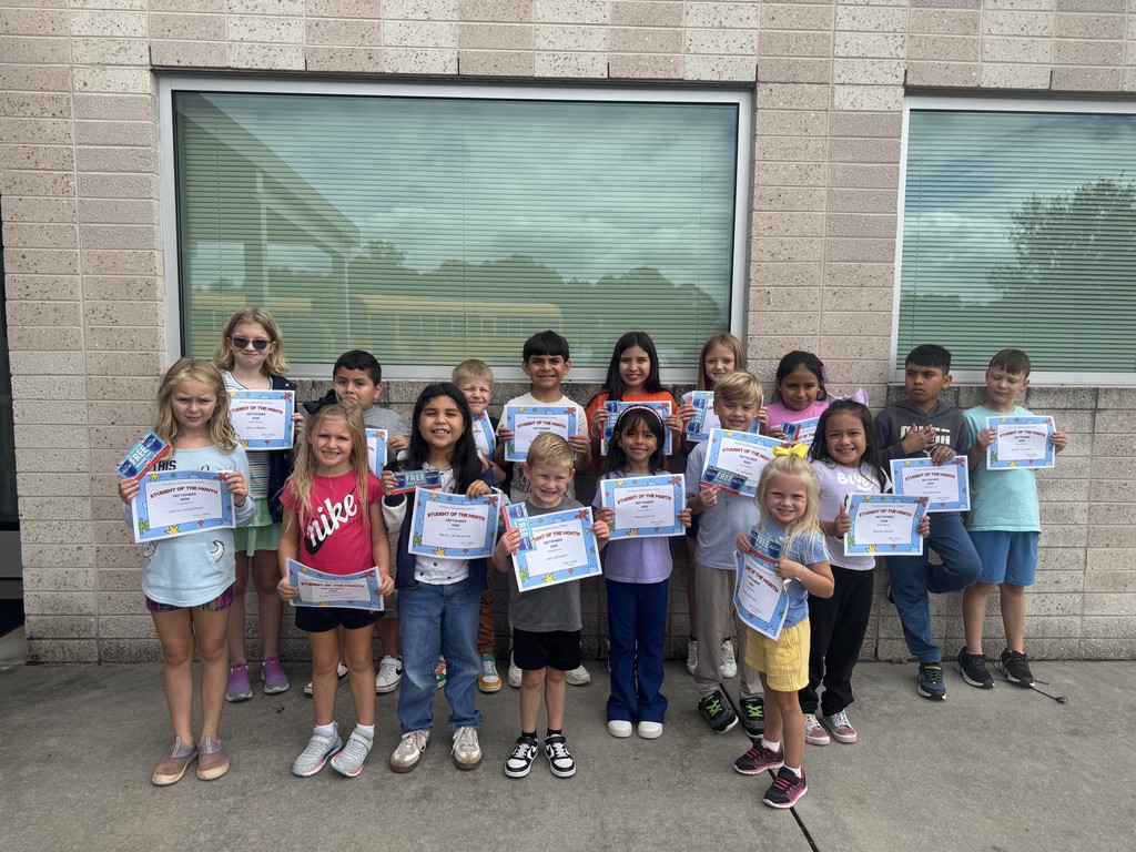 September Students of the Month