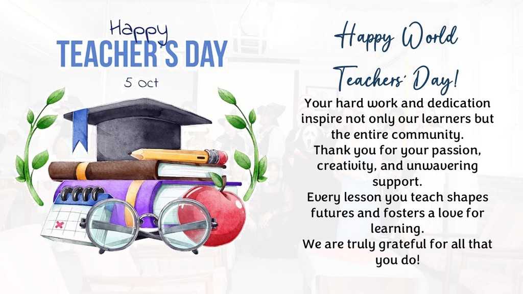 Happy World's Teacher Day