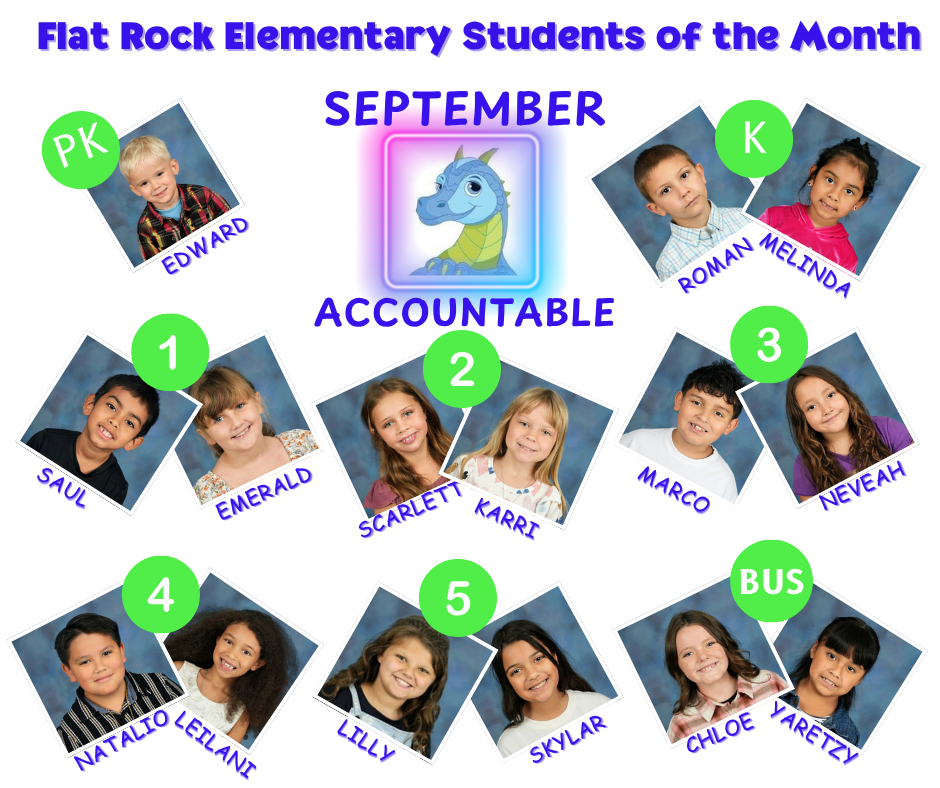 september students of the month