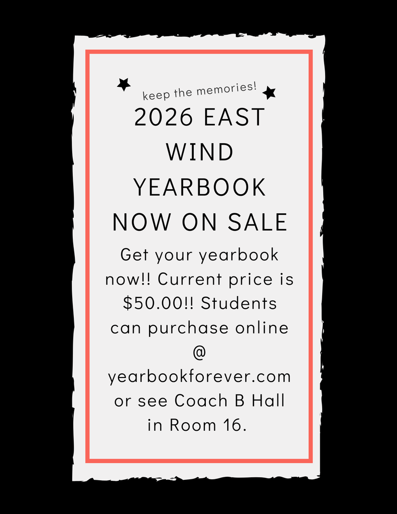 2026 Yearbooks are now on sale!!