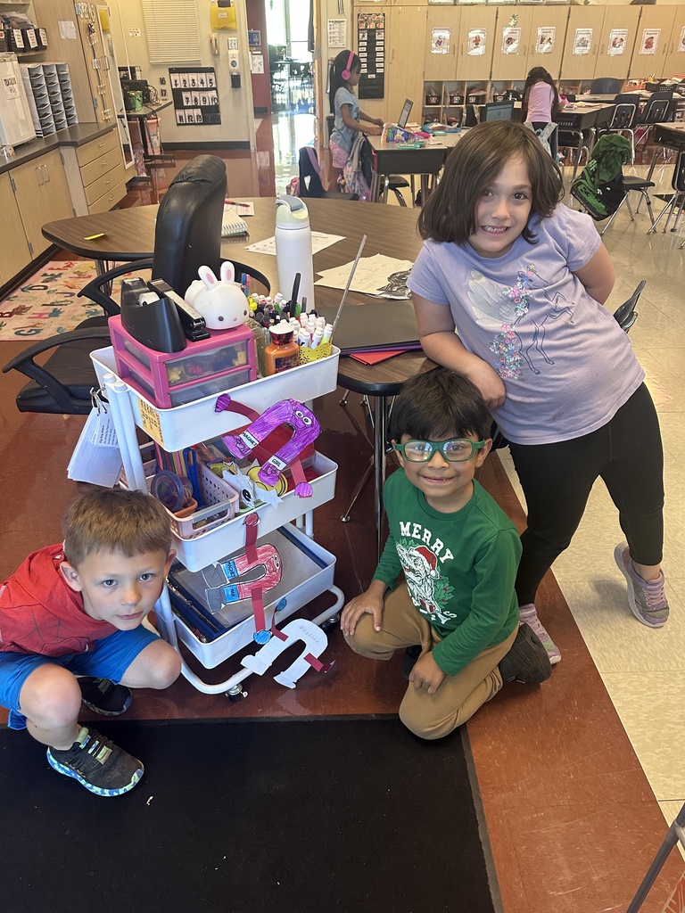 Our first graders have been busy learning all about forces and motion! 