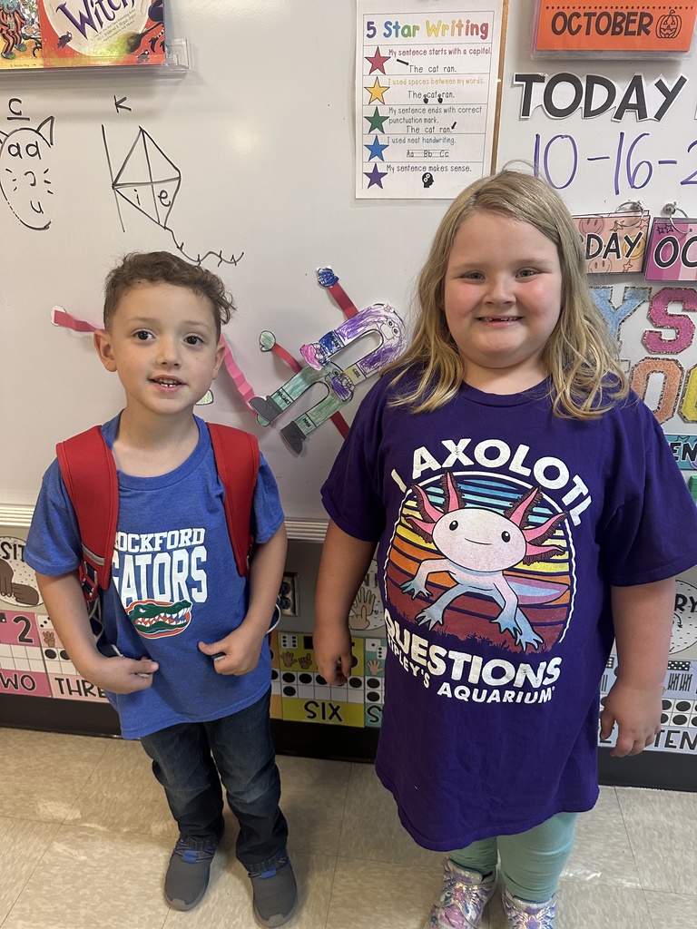 Our first graders have been busy learning all about forces and motion! 