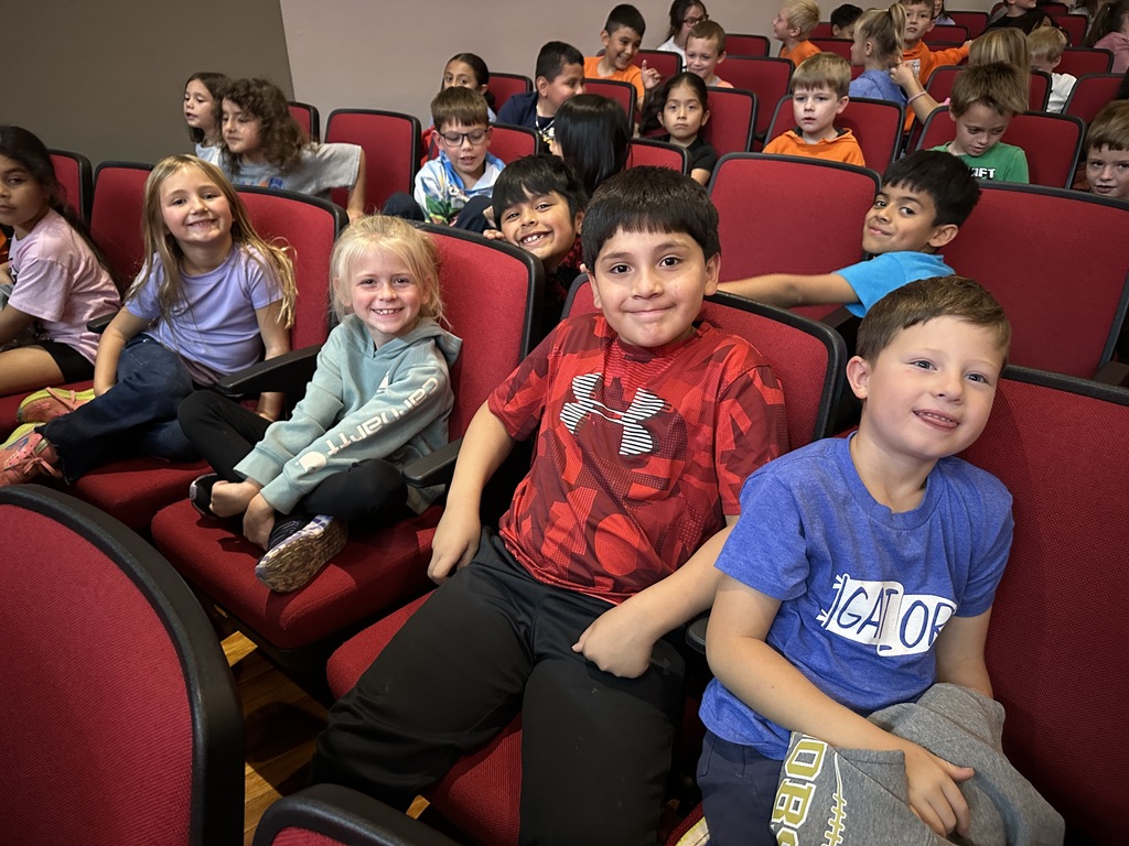 Second Grade Takes the Stage!  Our 2nd graders had a fantastic time watching Junie B. Jones, The Musical at the Andy Griffith Playhouse!