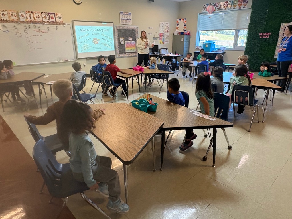 I would like to thank Mrs Goins-Simmons for doing a guidance class with Ms. O pre-K class.  The kids loved being able to talk about their feelings. 