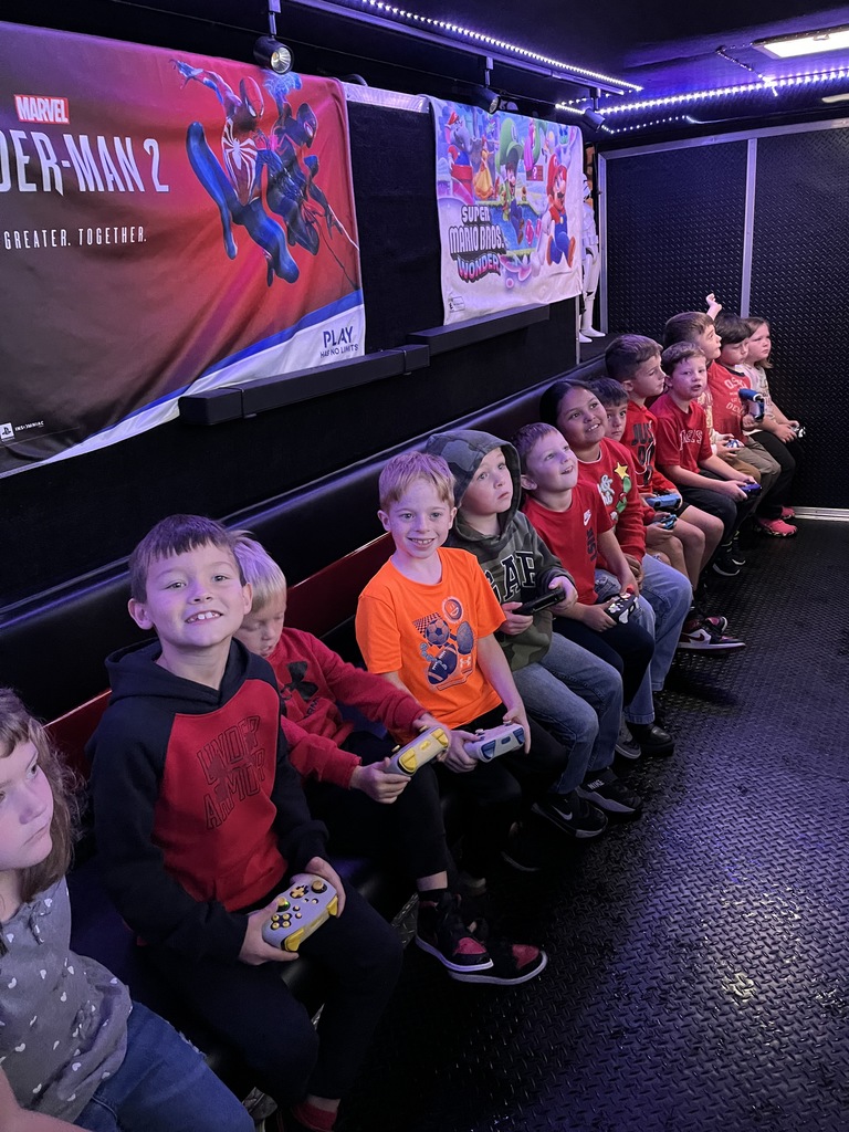 Game truck for Candy Fundraiser Sales