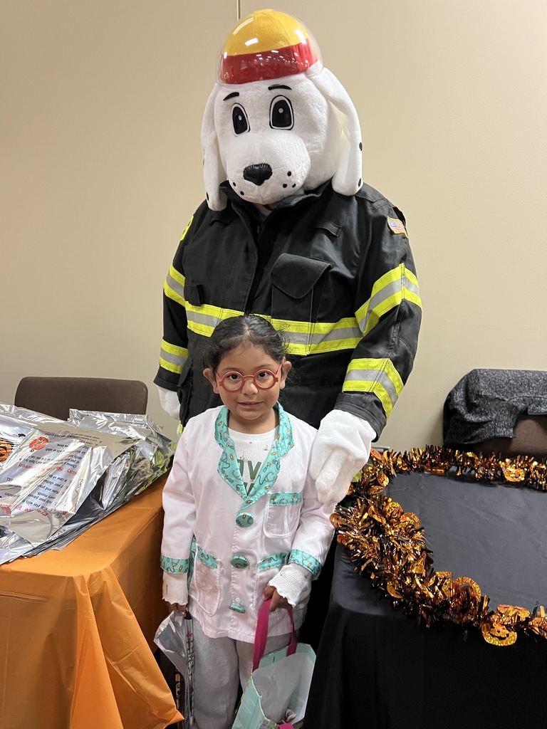 On Tuesday, our Kindergarten students went on their annual trick-or-treating trip to the Surry County Service Center