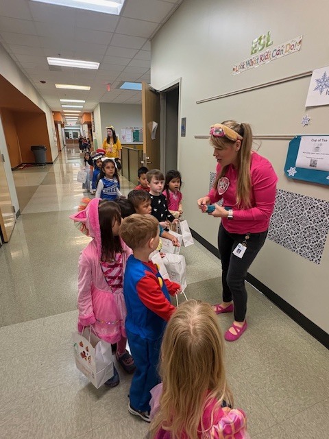 ChatGPT said:  🎃 Ms. O’s Pre-K Class Went Trick-or-Treating! 🍬