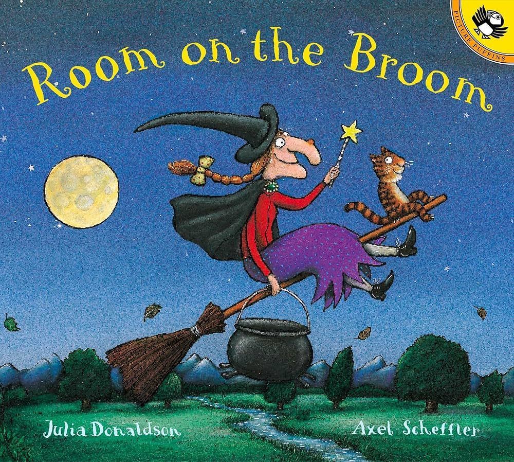 Room on the Broom Book On Friday, our Kindergarten students had a surprise guest reader, Dr. Kathy Mauzy. 
