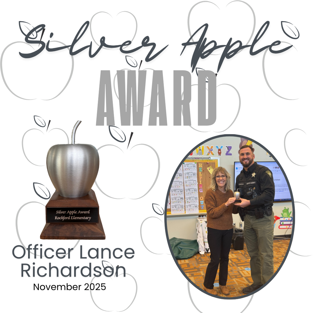 November Silver Apple Award Officer Lance Richardson