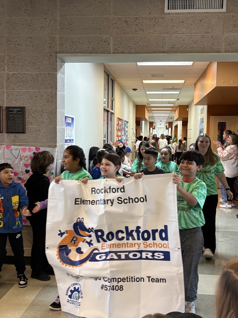 Good luck to our LEGO Robotics Team as they compete this Saturday at Surry Community College!