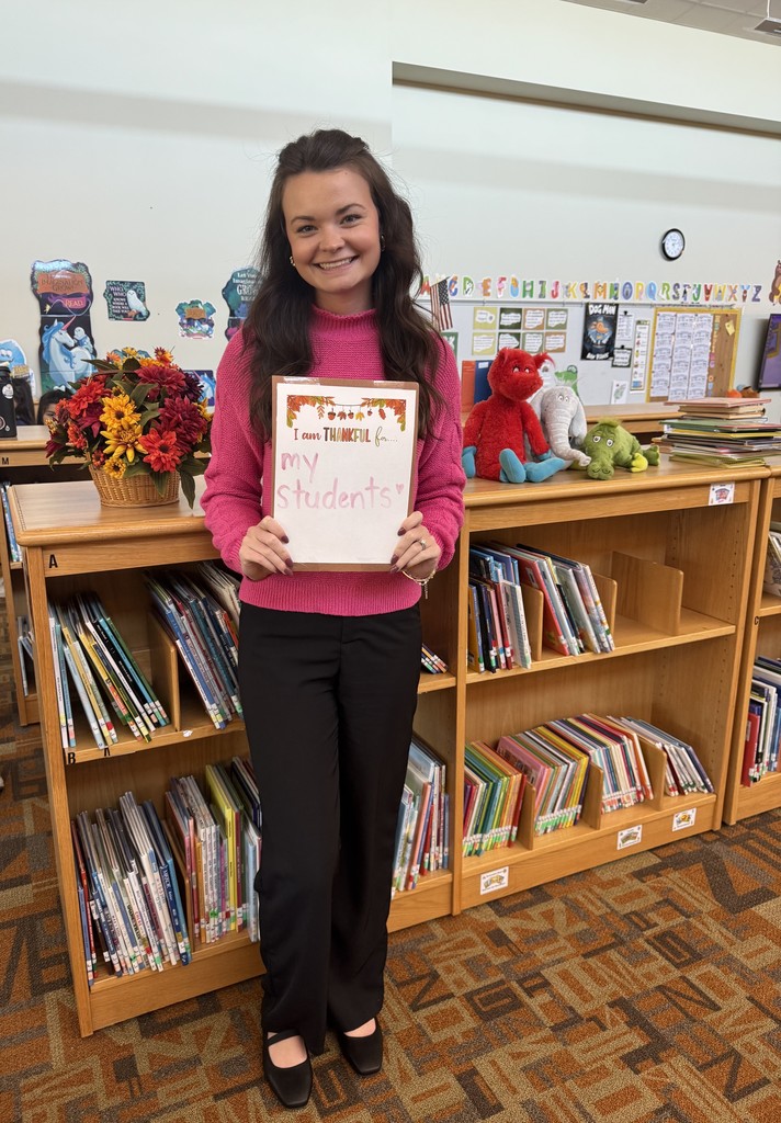 Today our students and staff shared what they are thankful for. It was a wonderful reminder of the kindness, gratitude, and joy that fill our school each day.