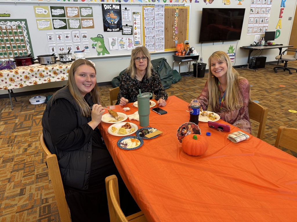 Our staff enjoyed a delicious Thanksgiving lunch together today!