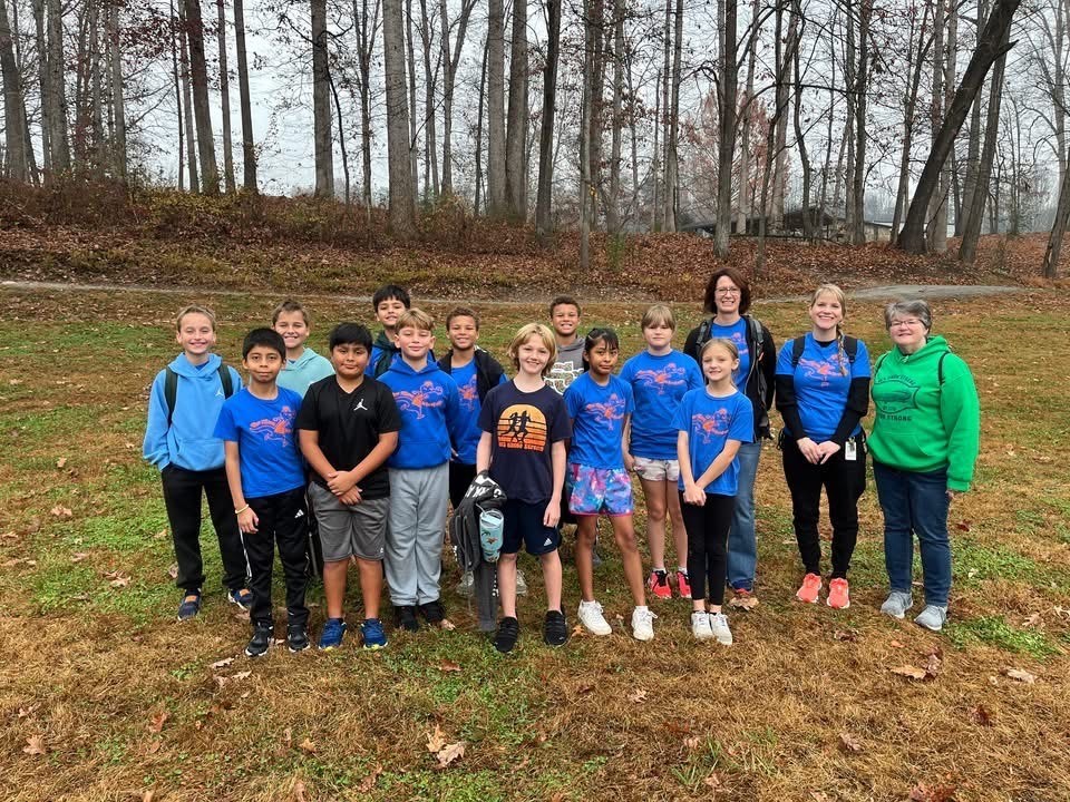 Our Gators had a great race today at Fisher River Park!  The following runners medaled for their grade level  1st place 5th grade boy Braxton Martin 3rd place 5th grade girl Johani Cristobal-Pineda