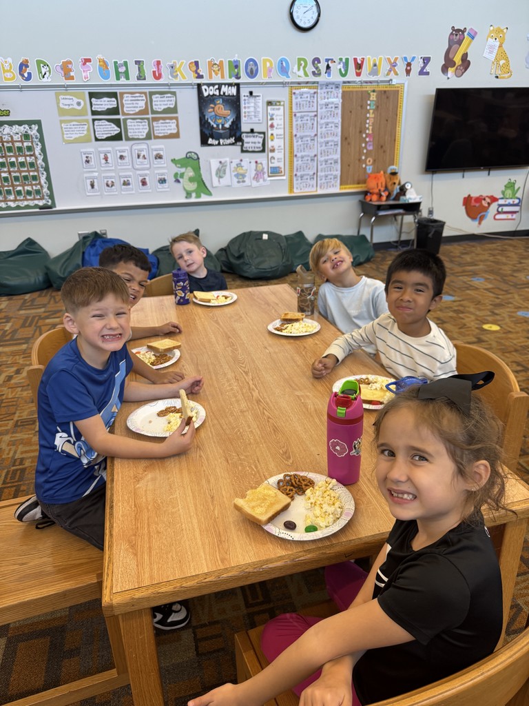 The first graders had a wonderful surprise when Mrs. Flippin shared the classic story A Charlie Brown Thanksgiving.