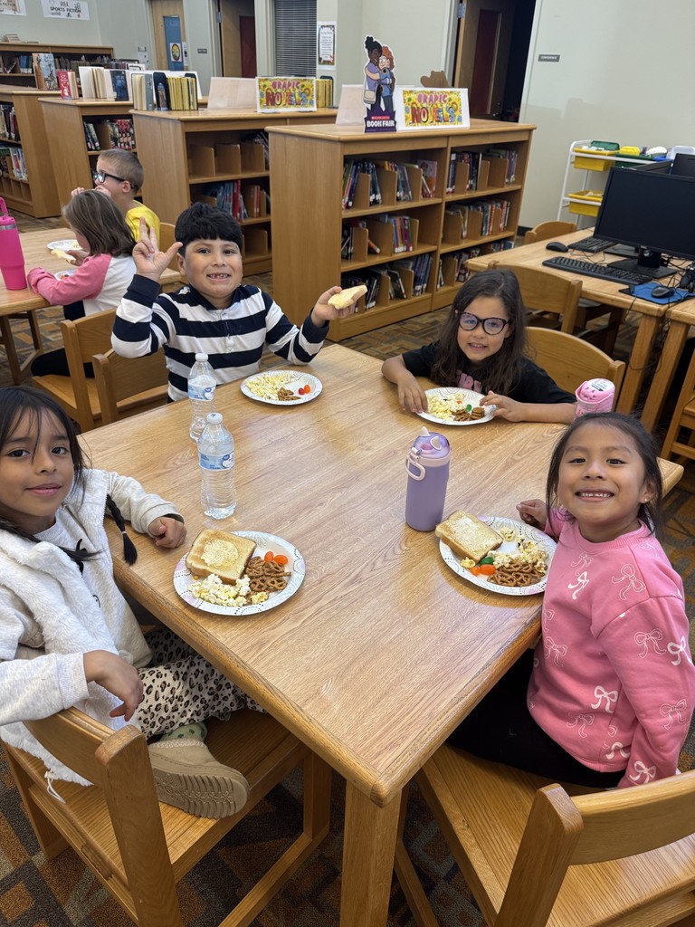 The first graders had a wonderful surprise when Mrs. Flippin shared the classic story A Charlie Brown Thanksgiving.