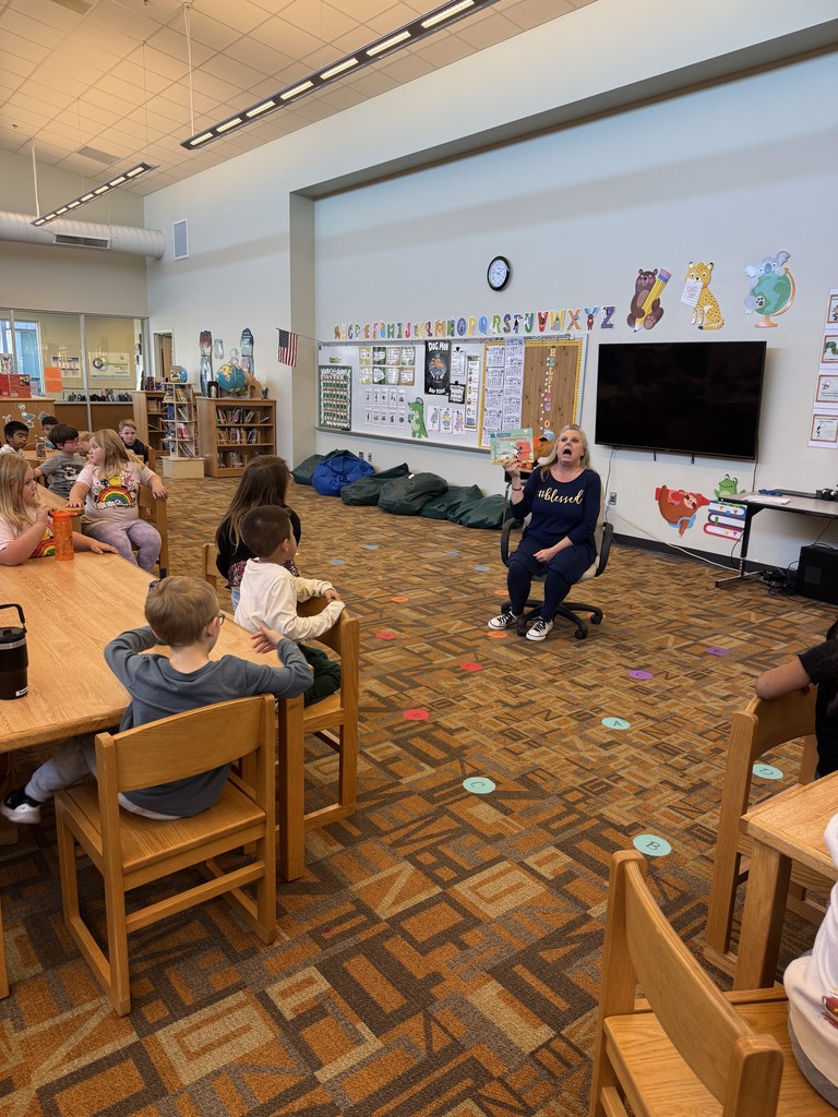 The first graders had a wonderful surprise when Mrs. Flippin shared the classic story A Charlie Brown Thanksgiving.