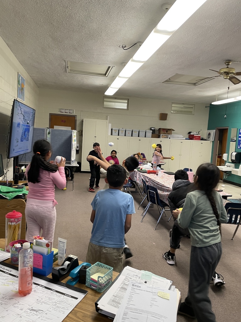 students playing games