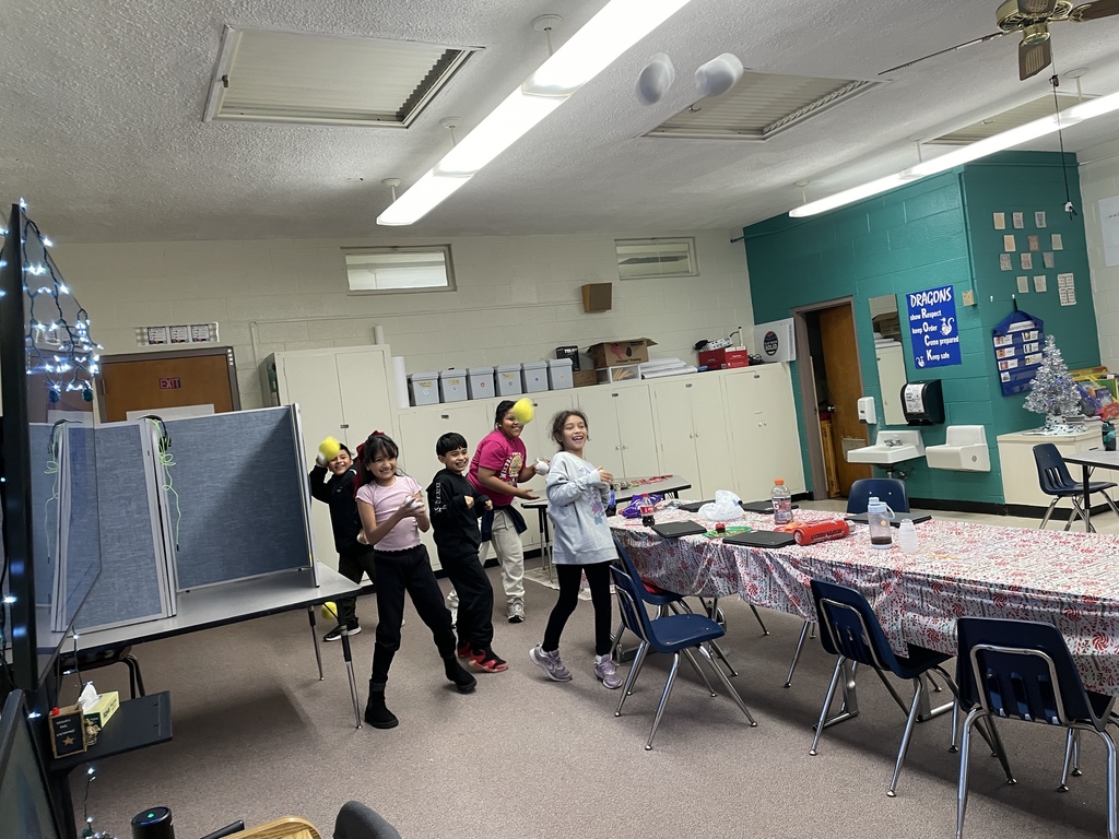 students playing games