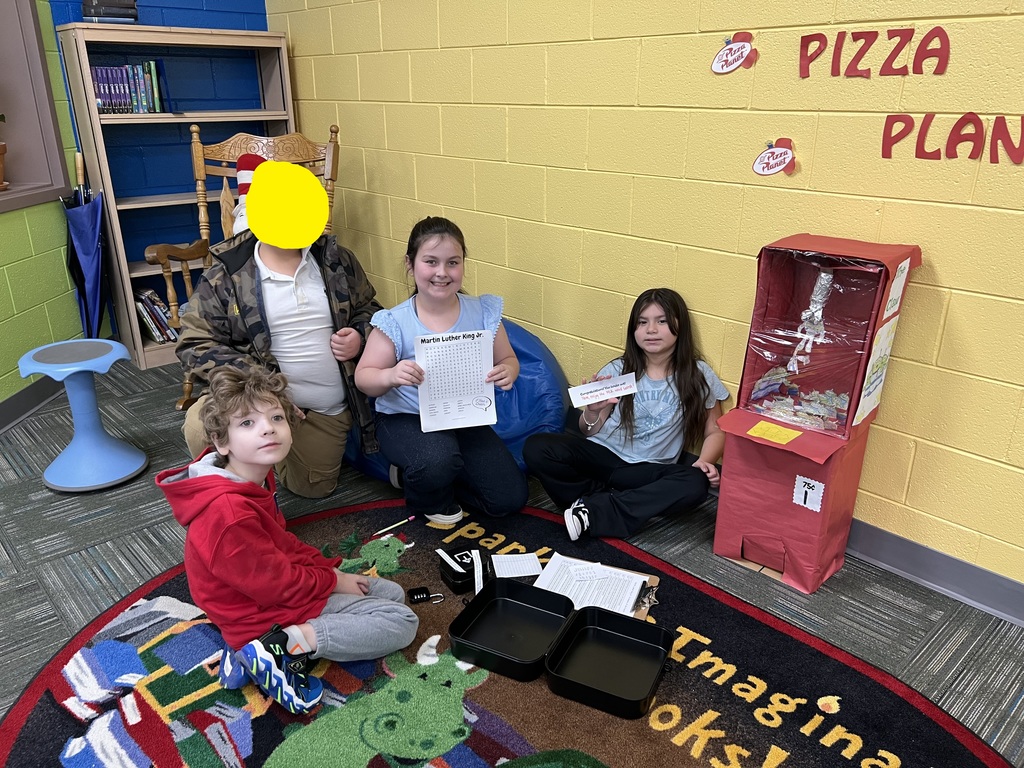 students doing a Breakout about Martin Luther King Jr. 