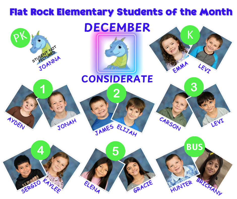 students of the month