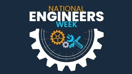 Happy National Engineers Week! 🛠️⚙️ We celebrate the innovators, problem-solvers, and creative thinkers who design, build, and improve the world around us. Thank you, engineers, for making a difference every day! 💡