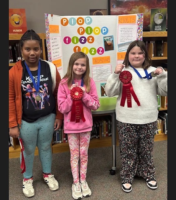 2nd place science fair winners
