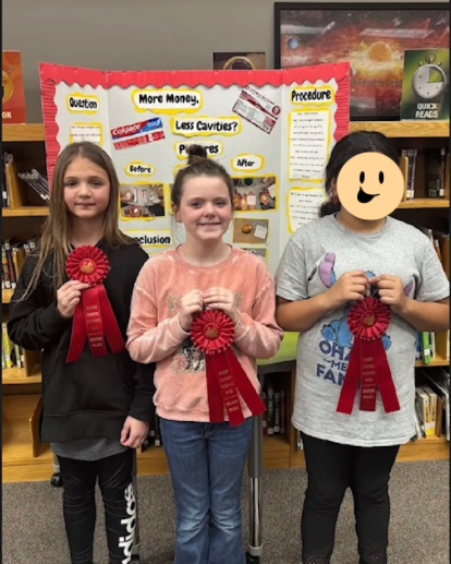 2nd place science fair winners